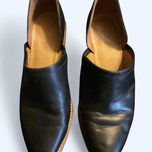 Madewell Black Leather Ankle Boots - Size 7.5